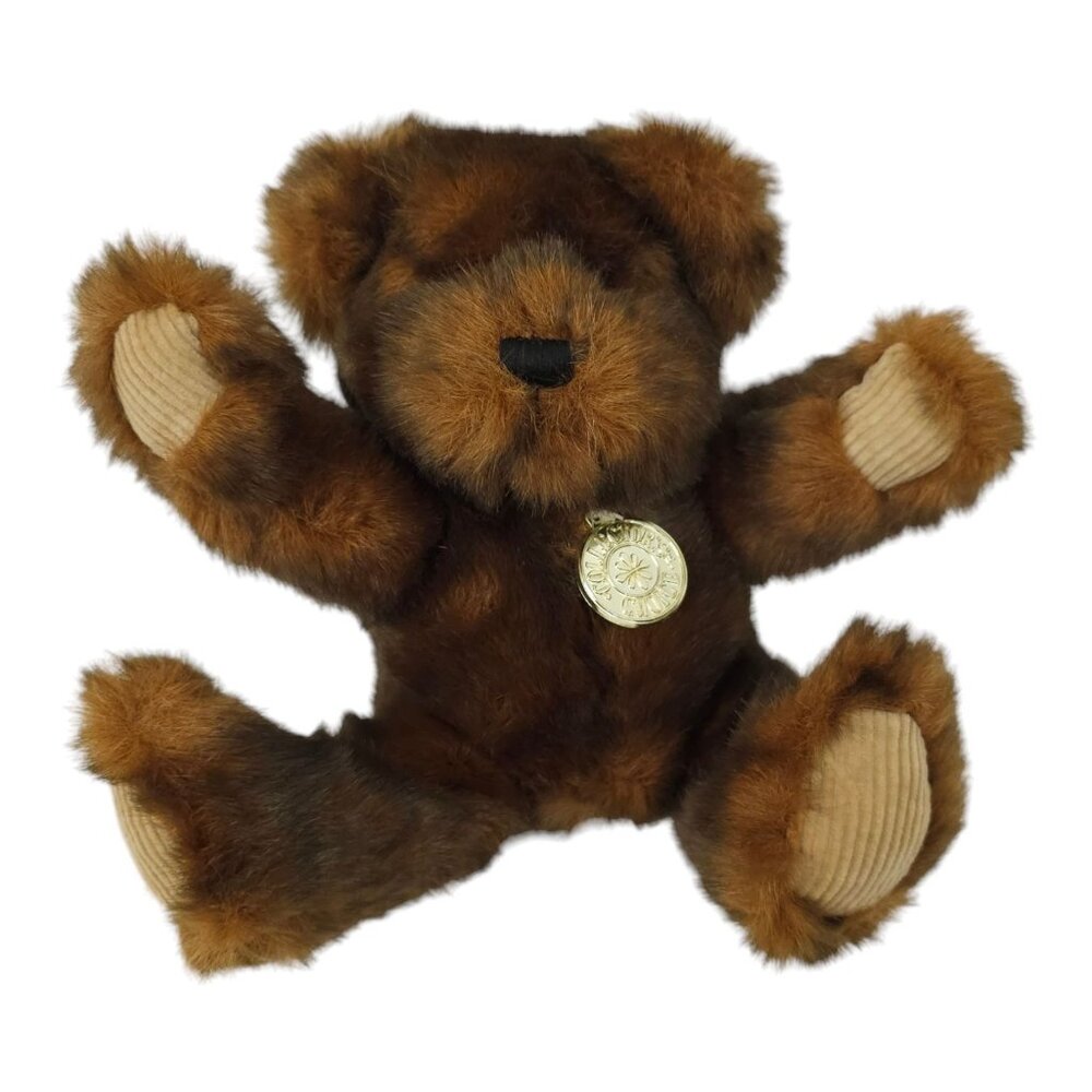 Dan Dee Collectors Choice Teddy Bear Plush 9" Sitting Brown Stuffed Animal Toy